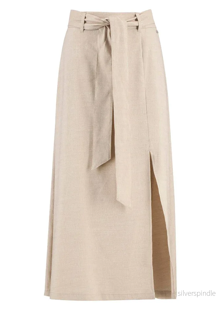 Barbour Gabby Skirt Maxi Skirt Beige - Bild 2