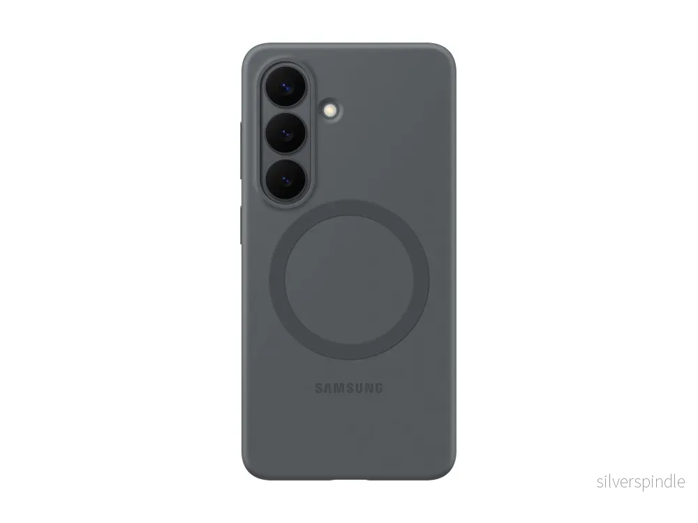 Samsung Silikonskal Samsung S26 Qi2 Trådlös laddning – Svart Samsung Silikonskal Samsung S26 Qi2 Trådlös laddning – Svart