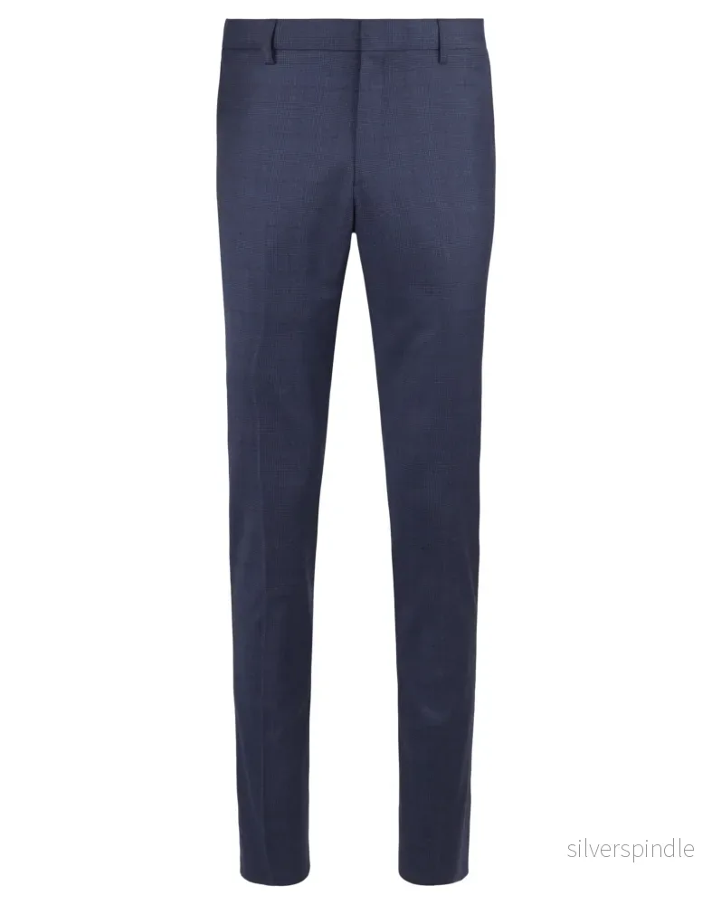BS Josty Slim Fit Byxor – Navy