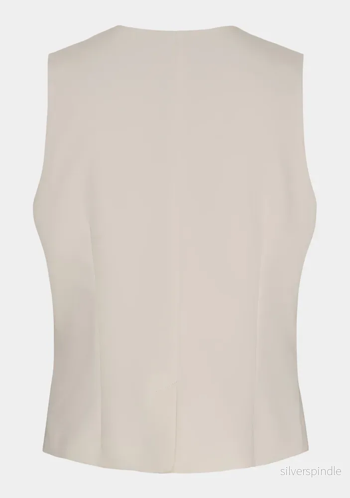 Josia Waistcoat - Winter White - Bild 3
