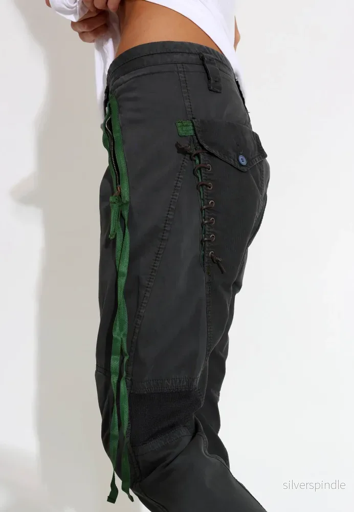 PANTALONE TROUSERS CABALLERA - Mörkgrön - Bild 3