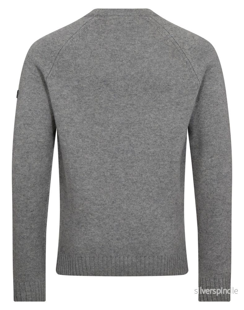 BS Caspian Regular Fit Stickat - Grey - Bild 2