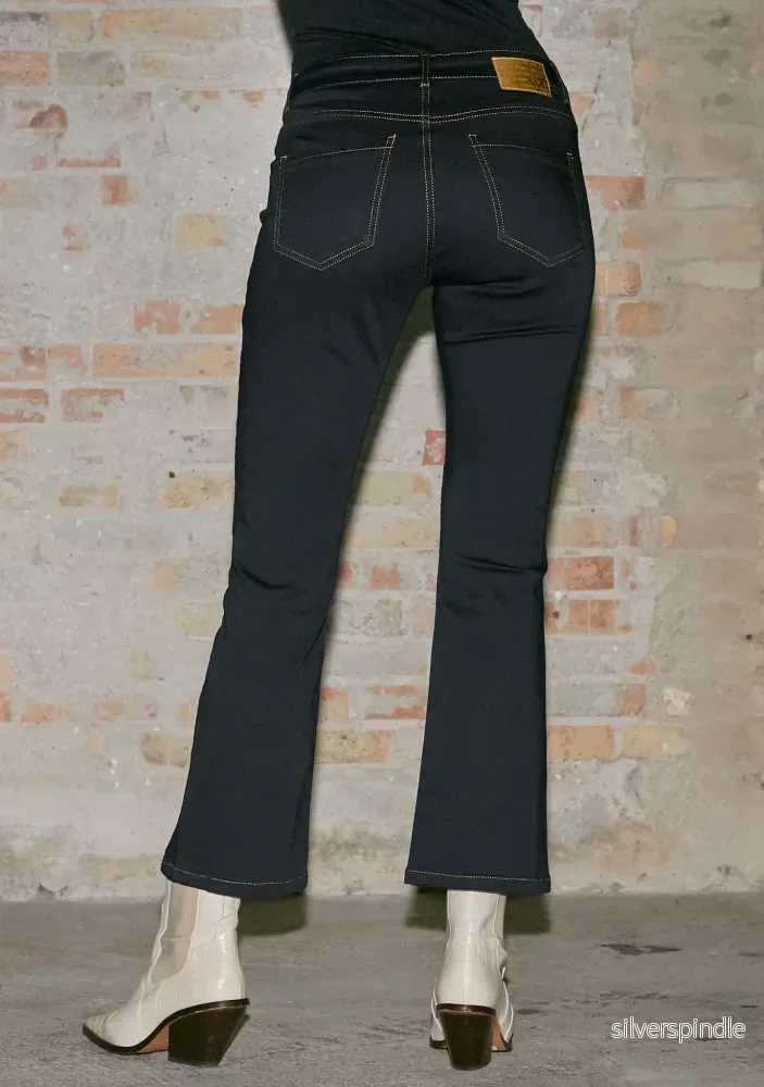 Lido Button Jeans - Denim Blue Unwashed - Bild 2