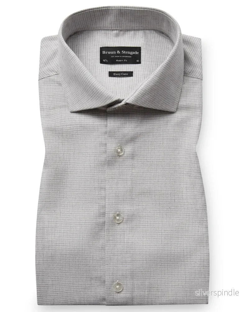 BS Beal Modern Fit Skjorta – Grey BS Beal Modern Fit Skjorta – Grey