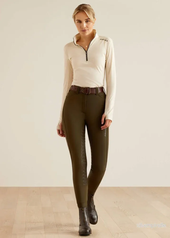 Ariat Cheviot 1/4zipLS Summer sand - Bild 2