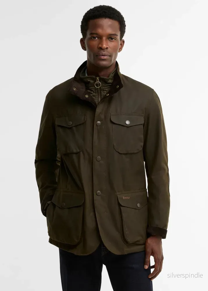 Barbour Ogston Wax Jacket Olive Barbour Ogston Wax Jacket Olive