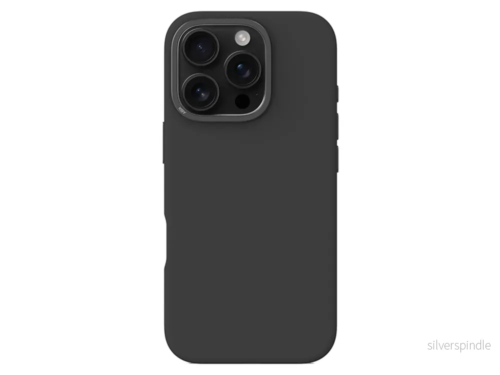 Silikonfodral iPhone 16 Pro Magsafe – Svart Silikonfodral iPhone 16 Pro Magsafe – Svart
