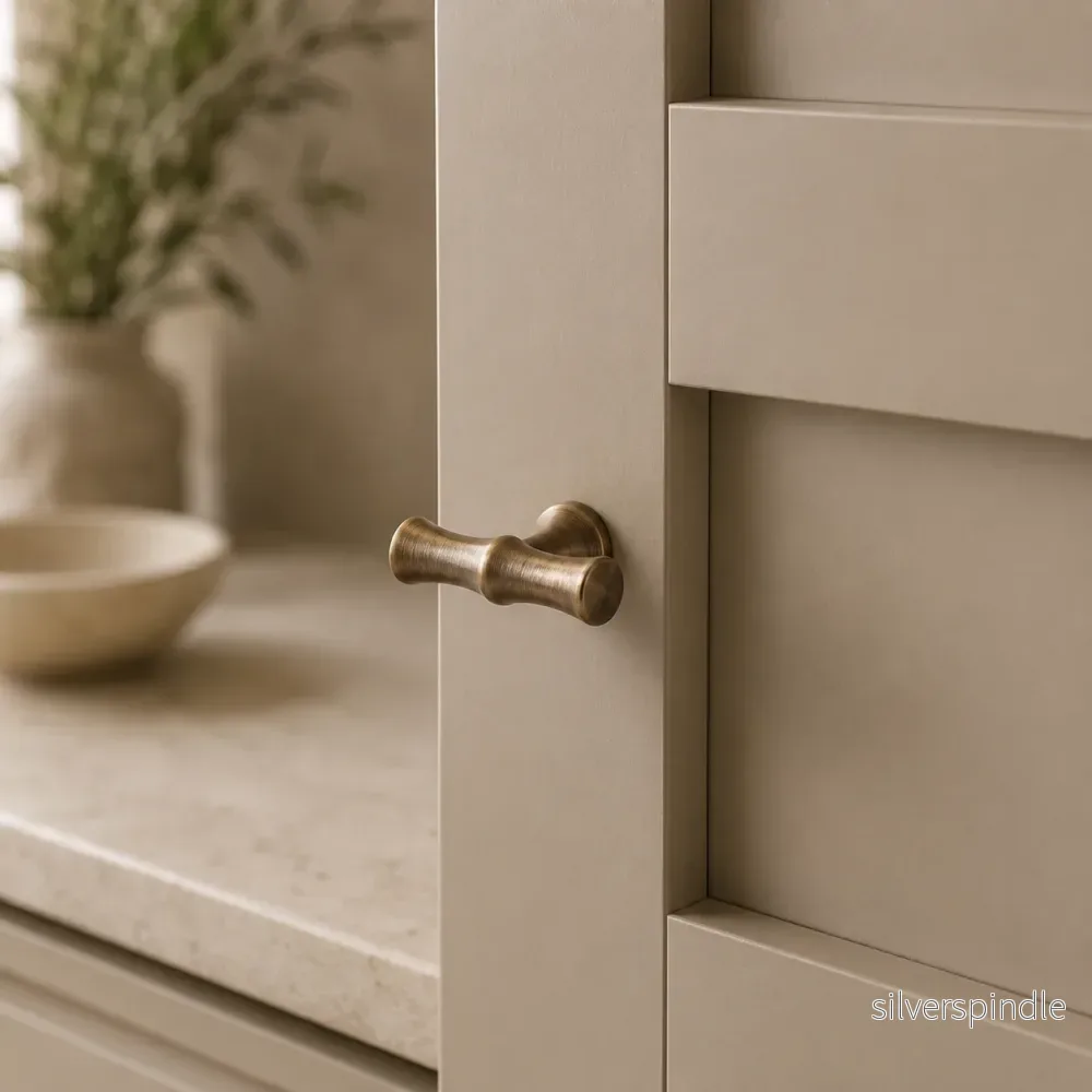 T-knopp i antik brons – klassisk design