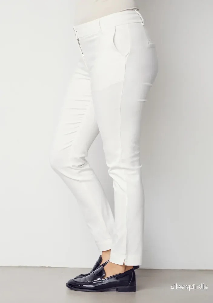 Isay Chino Pant - Long Broken White - Bild 3