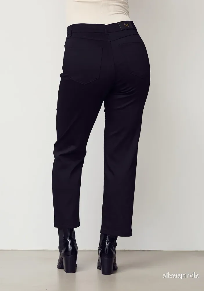 Lido Straight Jeans - Black - Bild 3