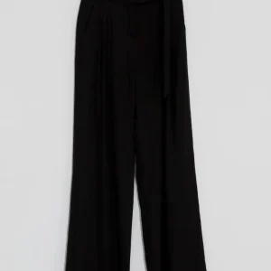PANTALONE IN TENCEL – Svart PANTALONE IN TENCEL – Svart