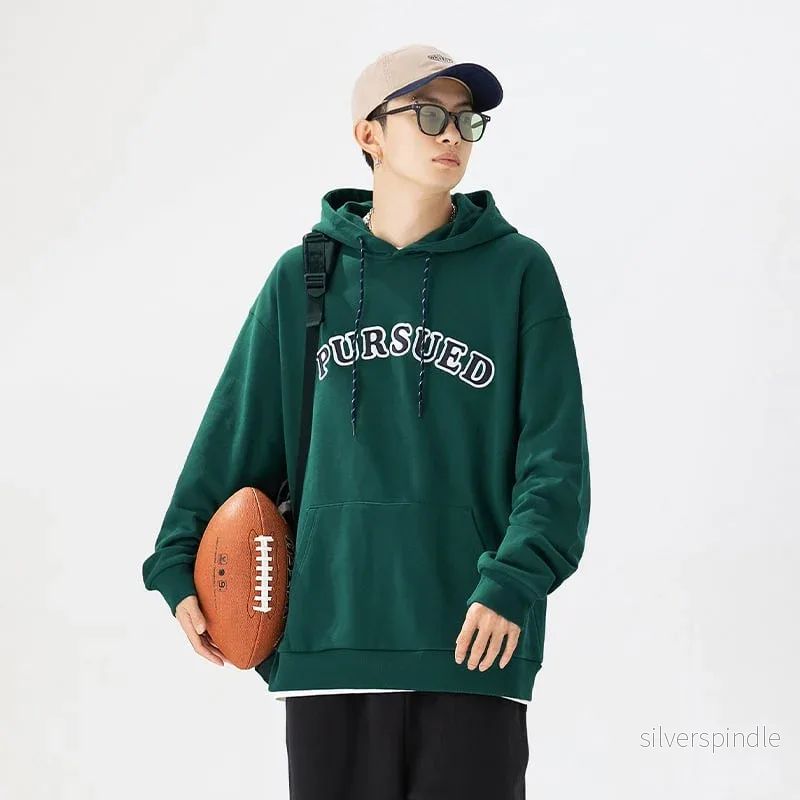 Ethan | Avslappnad Huvtröja med Broderade Detaljer - Bild 2