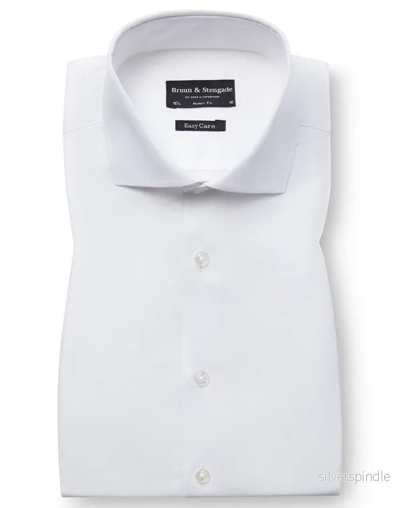 BS Benjamin Modern Fit Skjorta - White