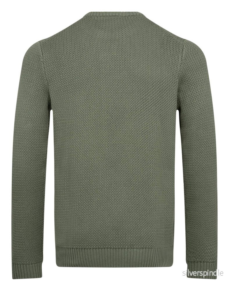 BS Raffaele Regular Fit Stickat - Green - Bild 2
