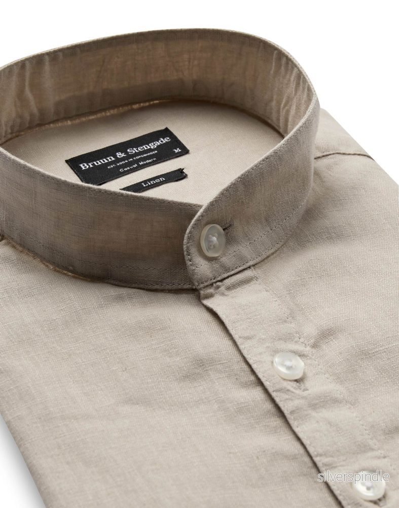 BS Crawford Casual Modern Fit Skjorta - Kit - Bild 2