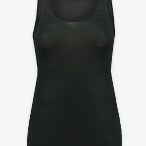 LIGHT CASHMERE TANK – Mörkgrön LIGHT CASHMERE TANK – Mörkgrön