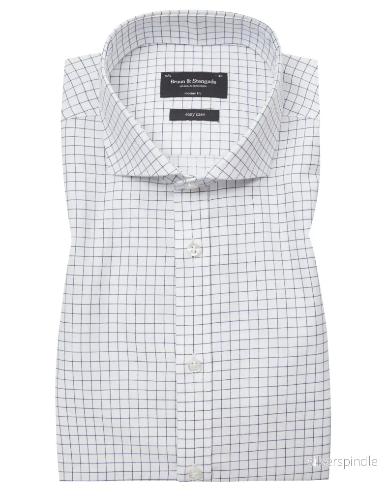 BS Chalou Modern Fit Skjorta – White BS Chalou Modern Fit Skjorta – White