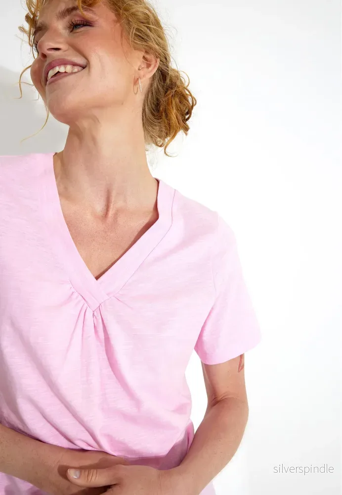 SABINA T-SHIRT - Sweet lilac - Bild 2