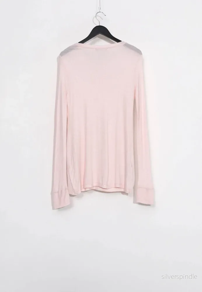 RIBBED T-SHIRT - Rosa - Bild 2