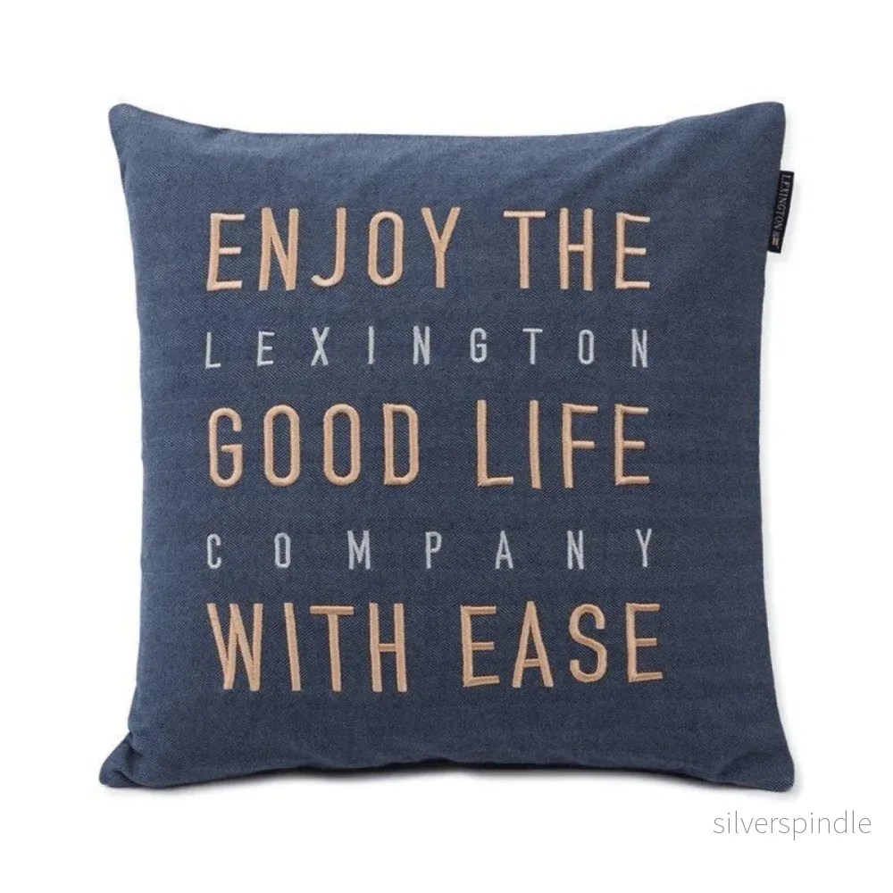Lexington Good Life Herringbone Cotton Flannel Kuddfodral – Outlet Lexington Good Life Herringbone Cotton Flannel Kuddfodral – Outlet