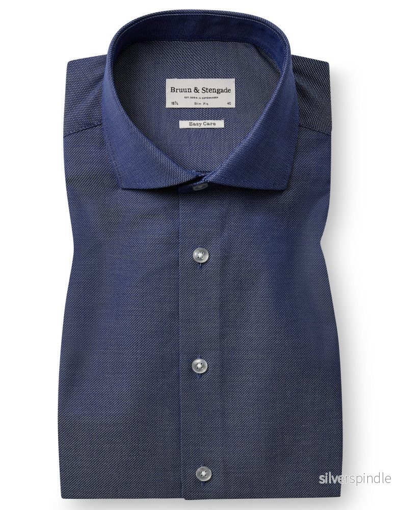 BS Garcia Slim Fit Skjorta - Blue