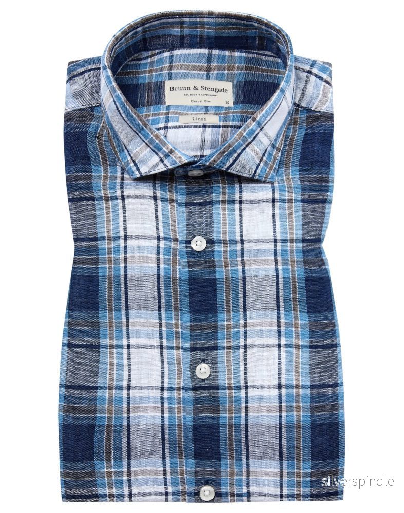 BS Getafe Casual Slim Fit Skjorta – Blue BS Getafe Casual Slim Fit Skjorta – Blue