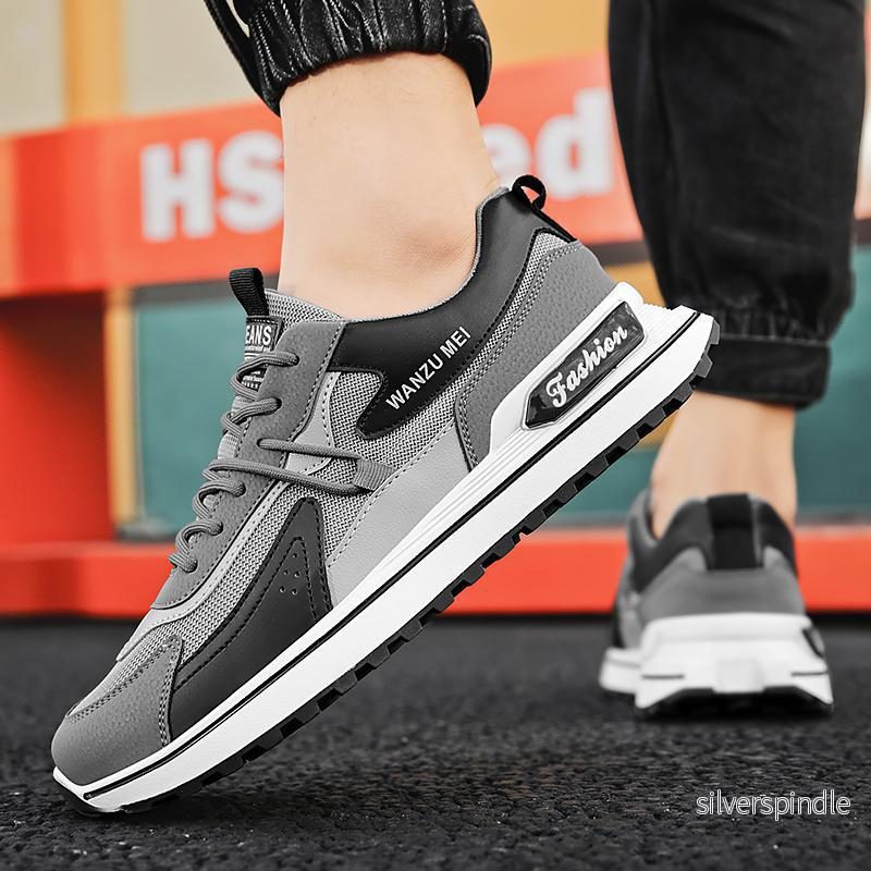 Ethan | Vårslitstarka Andningsbara Sneakers med Rund Tå - Bild 3