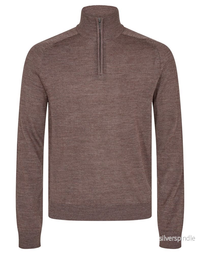 BS Pelle Regular Fit Sticka - Brown