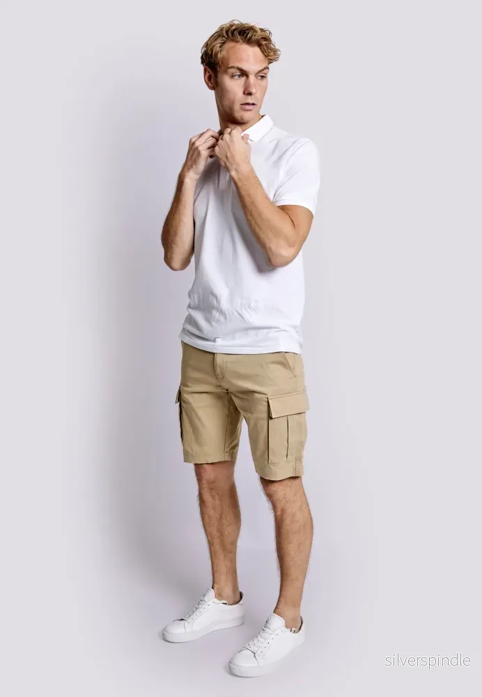 BS Adrian Regular Fit Shorts - Beige - Bild 3