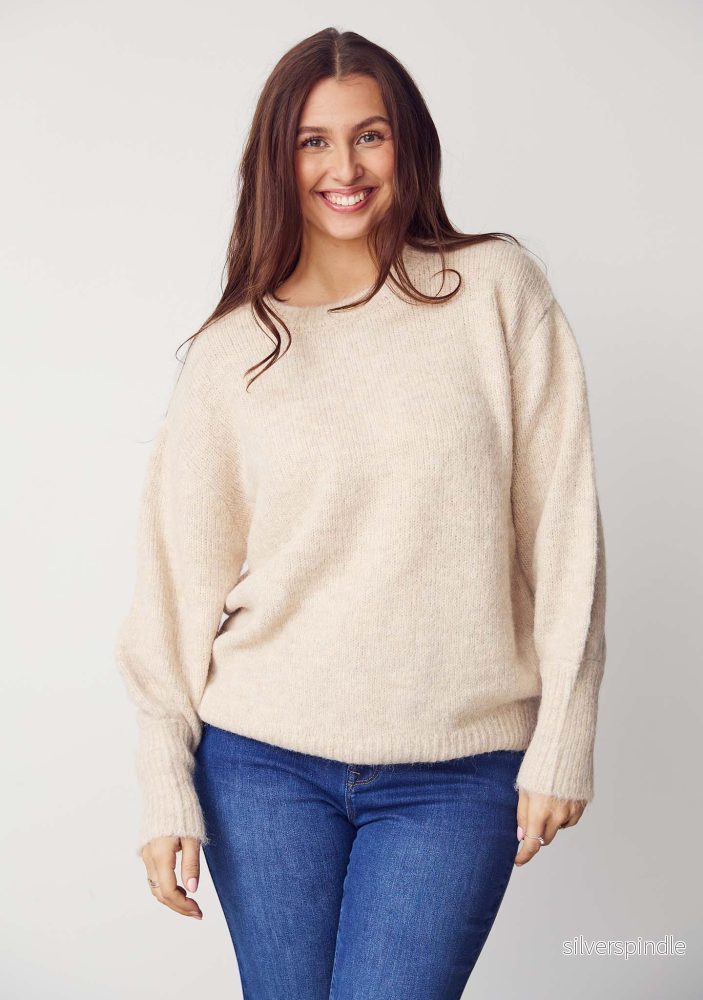 Kaho Knit Pullover - Sand Melange