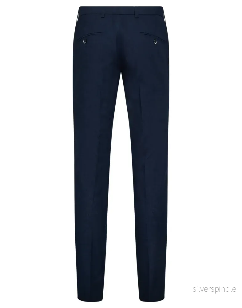 BS Pollino Classic Fit Suit Pants - Navy - Bild 2