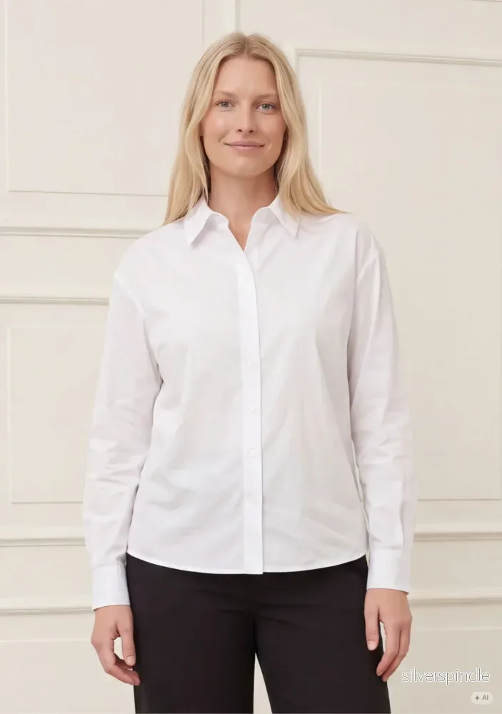 Sigga Basic Shirt – White Sigga Basic Shirt – White