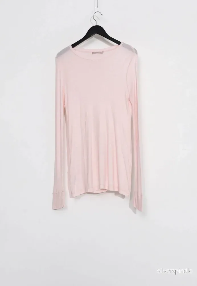 RIBBED T-SHIRT - Rosa