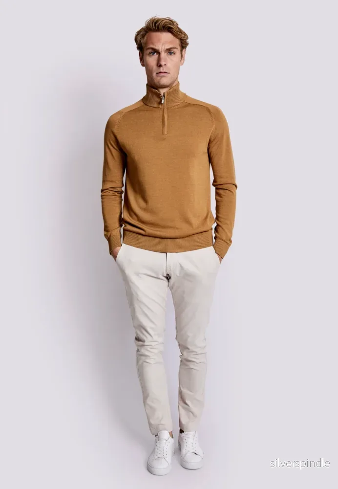 BS Hervey Regular Fit Sticka - Tan - Bild 3