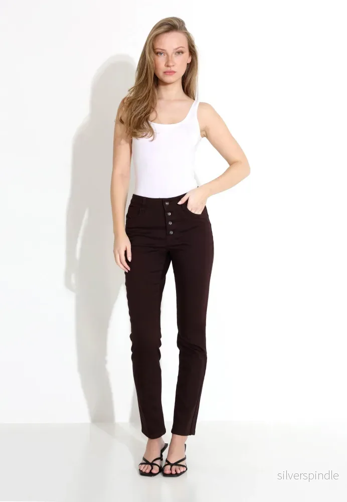 DAY BROWN DENIM - Coffee