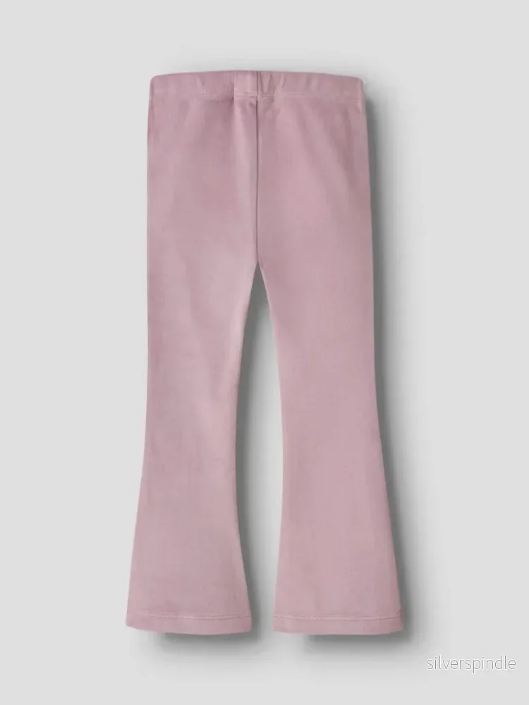 Velour Flared Byxor - Bild 2
