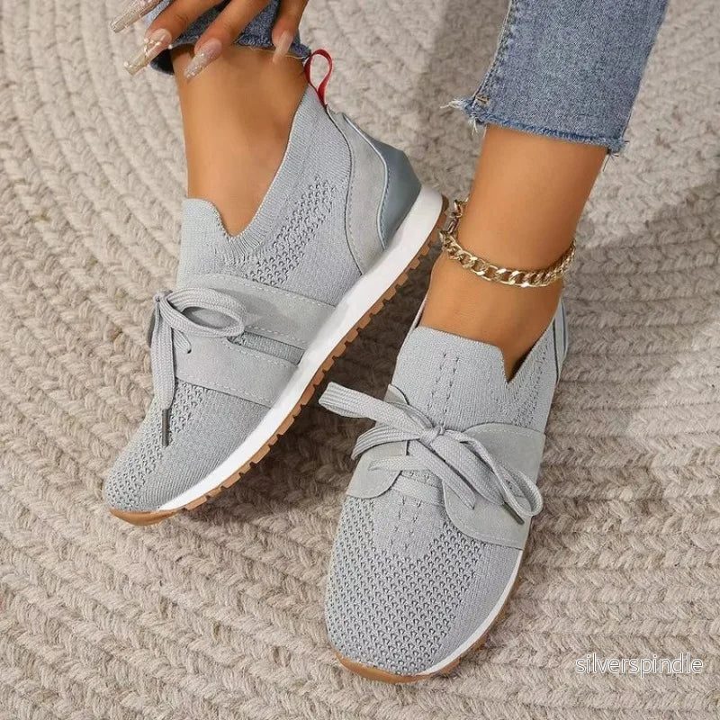 Ortopediska Sneakers med Mesh Överdel och Dämpad Innersula | Maximal Komfort för Fothälsa - Bild 2