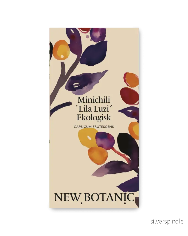 Minichili ’Lila Luzi’, Ekologisk