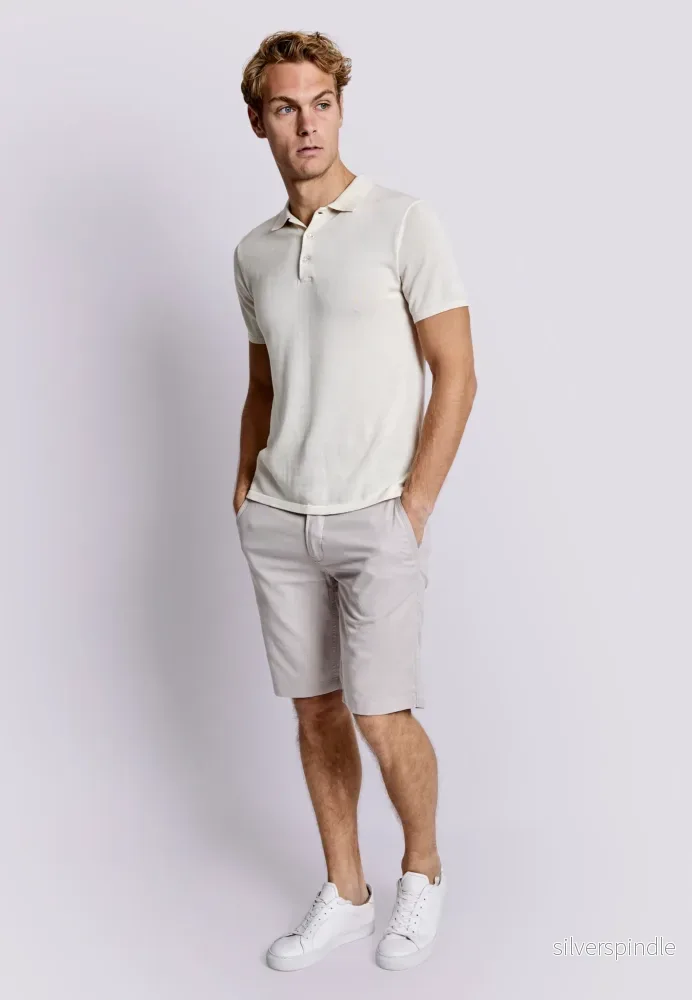 BS Manuel Slim Fit Shorts - Beige - Bild 3