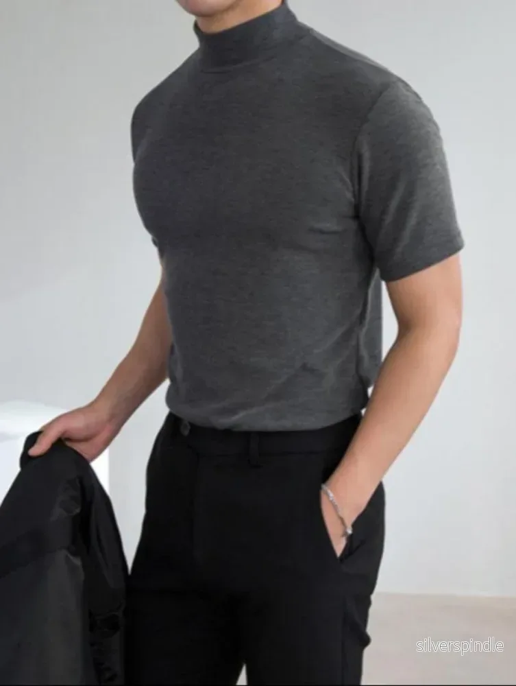 Noah | Slim Fit Andningsbar T-shirt Med Kort Ärm - Bild 3