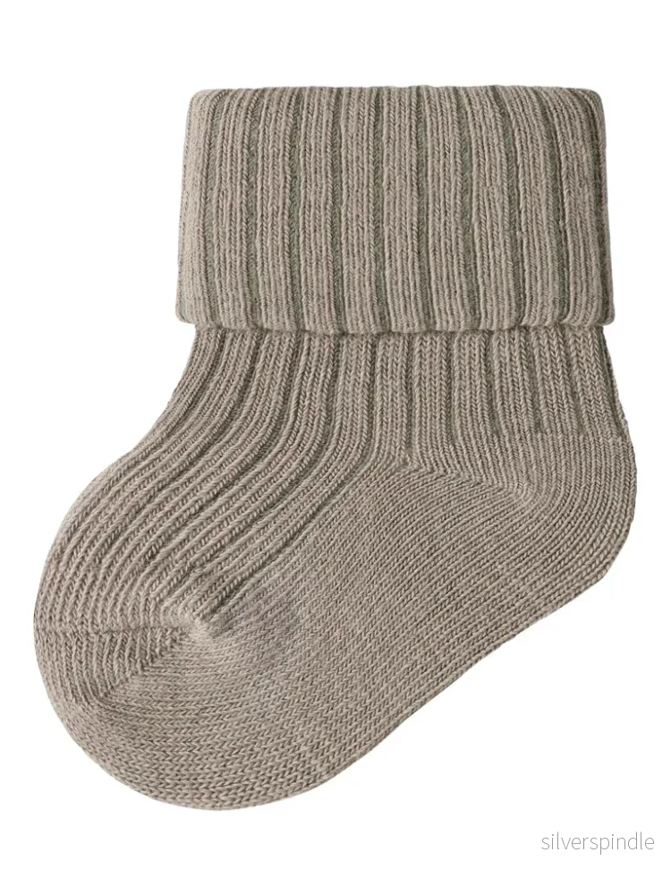 Beige Baby Strumpor