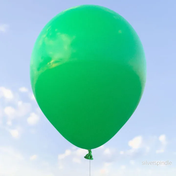 Gröna ballonger 28 cm – 100-pack Gröna ballonger 28 cm – 100-pack