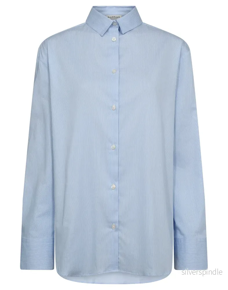 BS Maia Regular Fit Skjorta – Light Blue/White BS Maia Regular Fit Skjorta – Light Blue/White