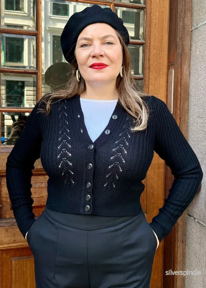 The Scandi Summer Cardi - svart - Bild 2