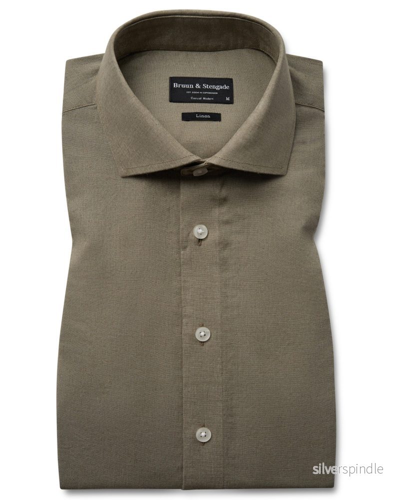 BS Butkus Casual Modern Fit Skjorta – Green BS Butkus Casual Modern Fit Skjorta – Green