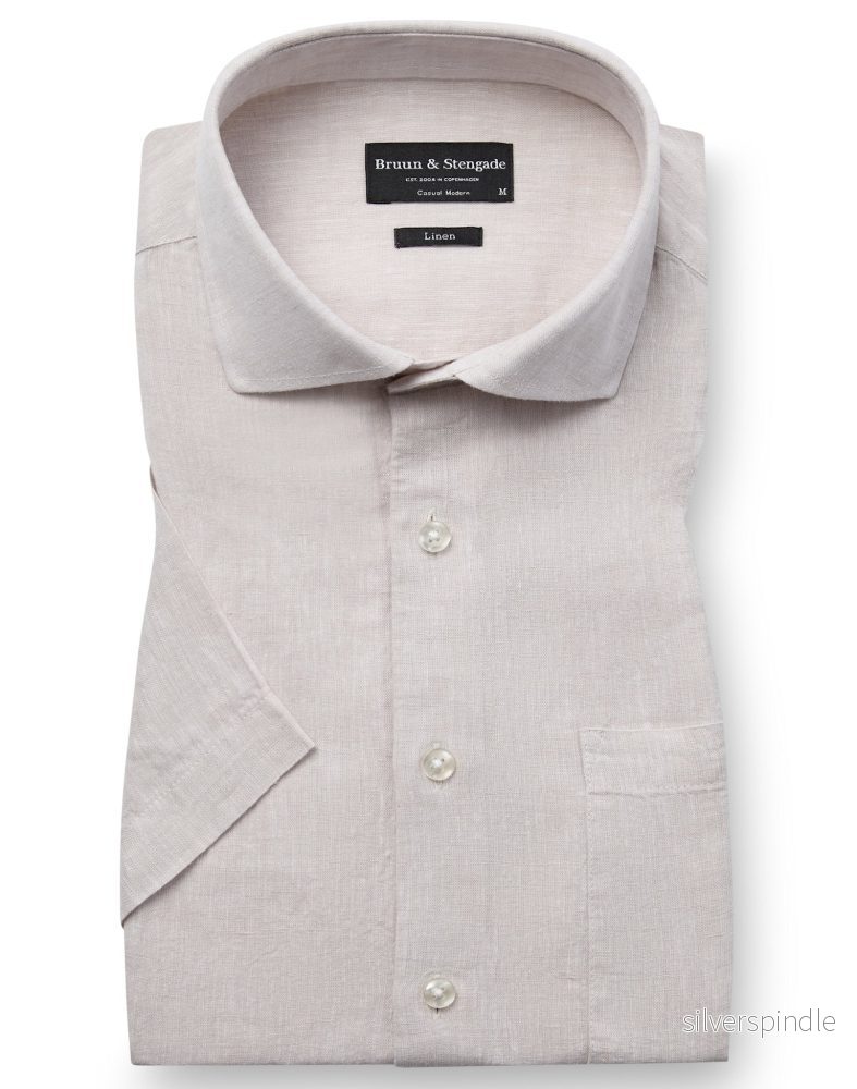 BS Bardet Casual Modern Fit Skjorta – Beige BS Bardet Casual Modern Fit Skjorta – Beige