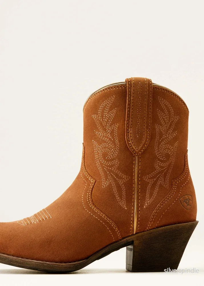 Ariat Women's Harlan Western Boot Walnut Suede - Bild 2
