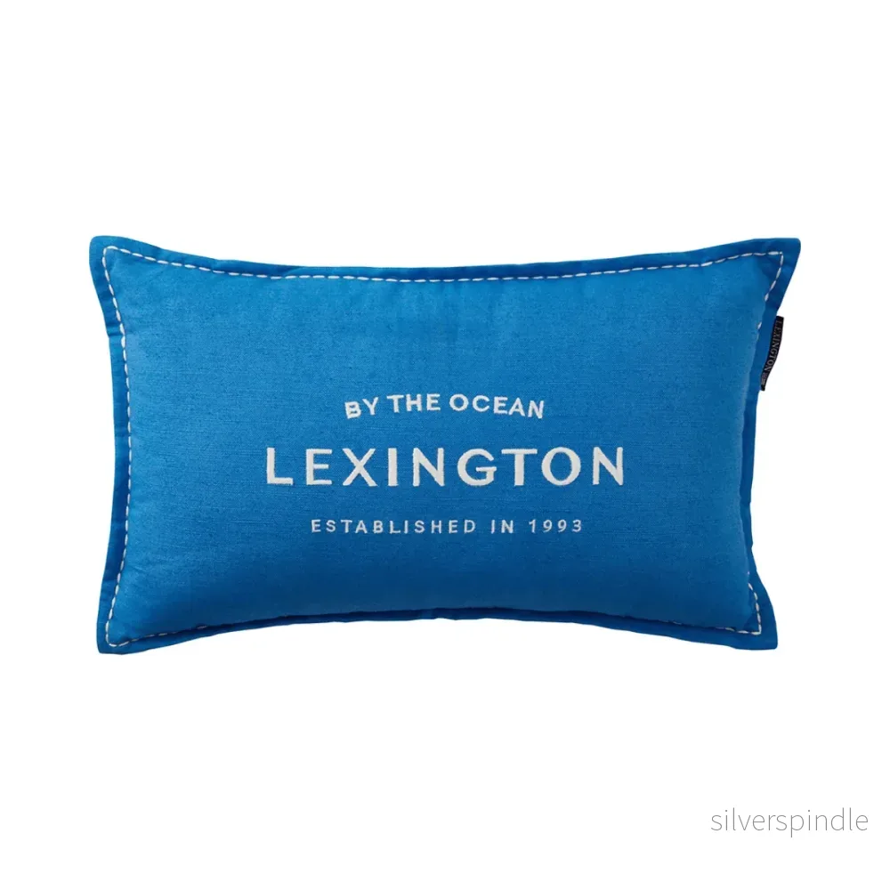 Lexington Logo Embroidered Kudde Lexington Logo Embroidered Kudde