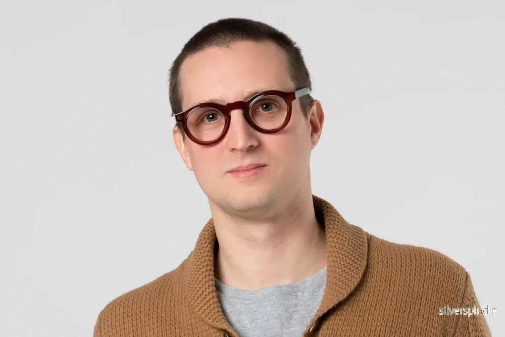GORDON foggy grey Reading Glasses. 50% DISCOUNT. SLUT - Bild 3