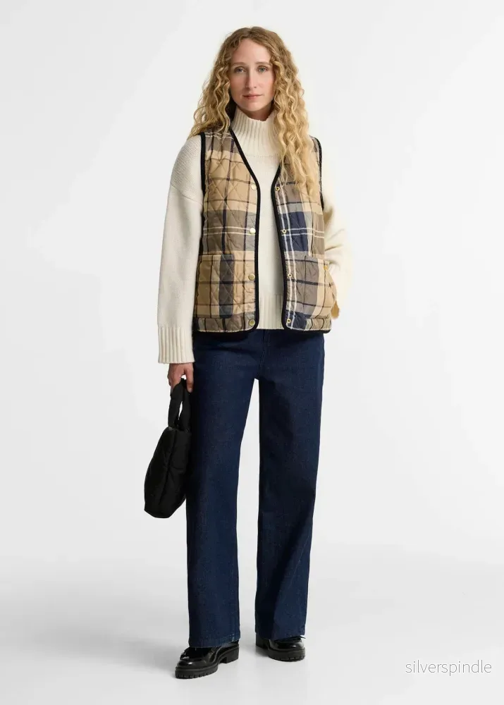 Barbour Tartan Reimagined Icons Liner Navy - Bild 3